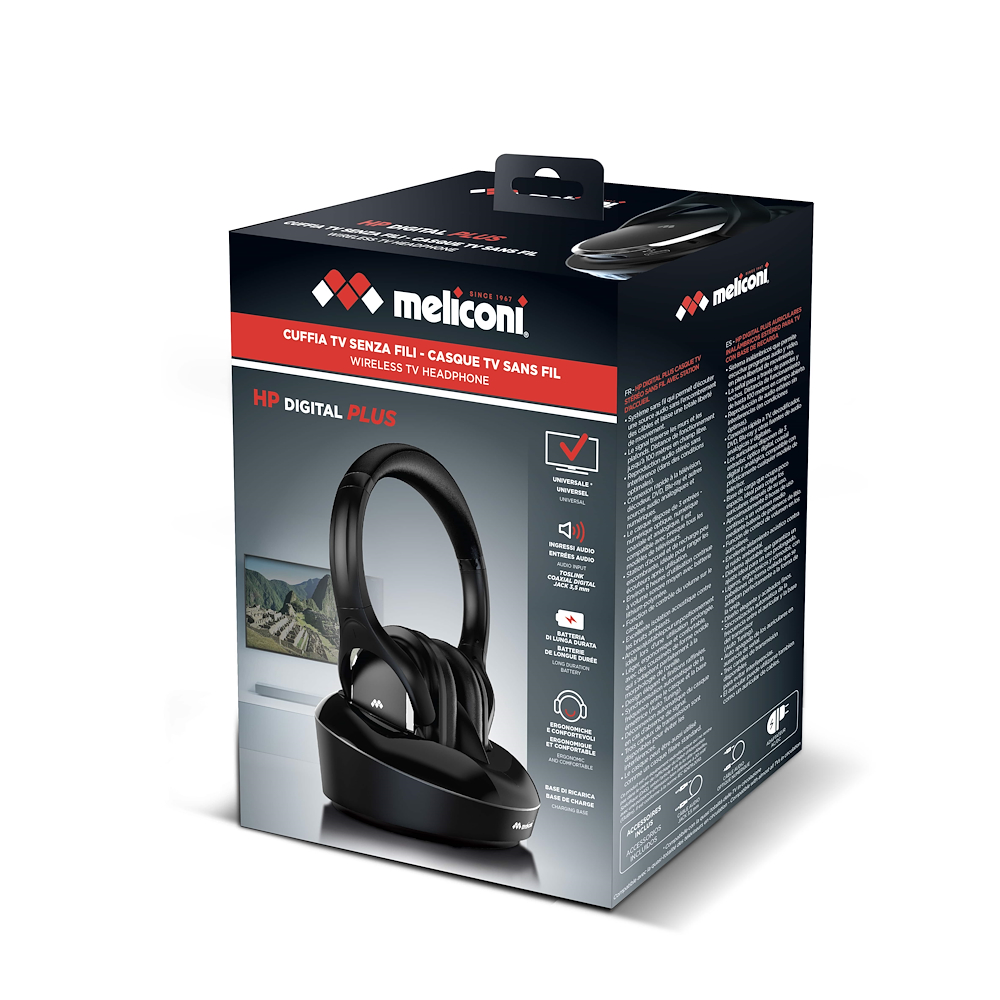 MELICONI 497335 - Cuffie TV Digital Plus