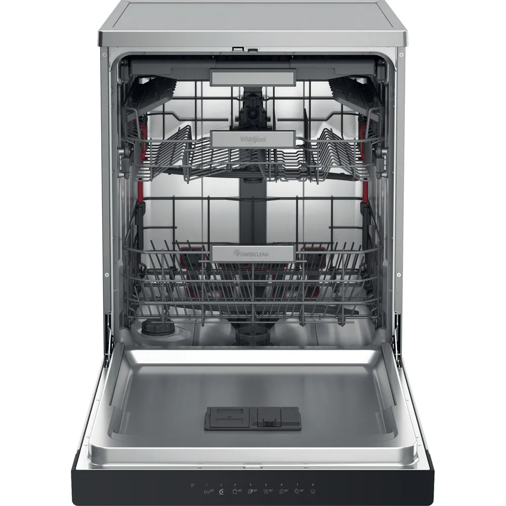 Whirlpool WH7FA14BN7A0X - Lavastoviglie libera installazione 60 cm