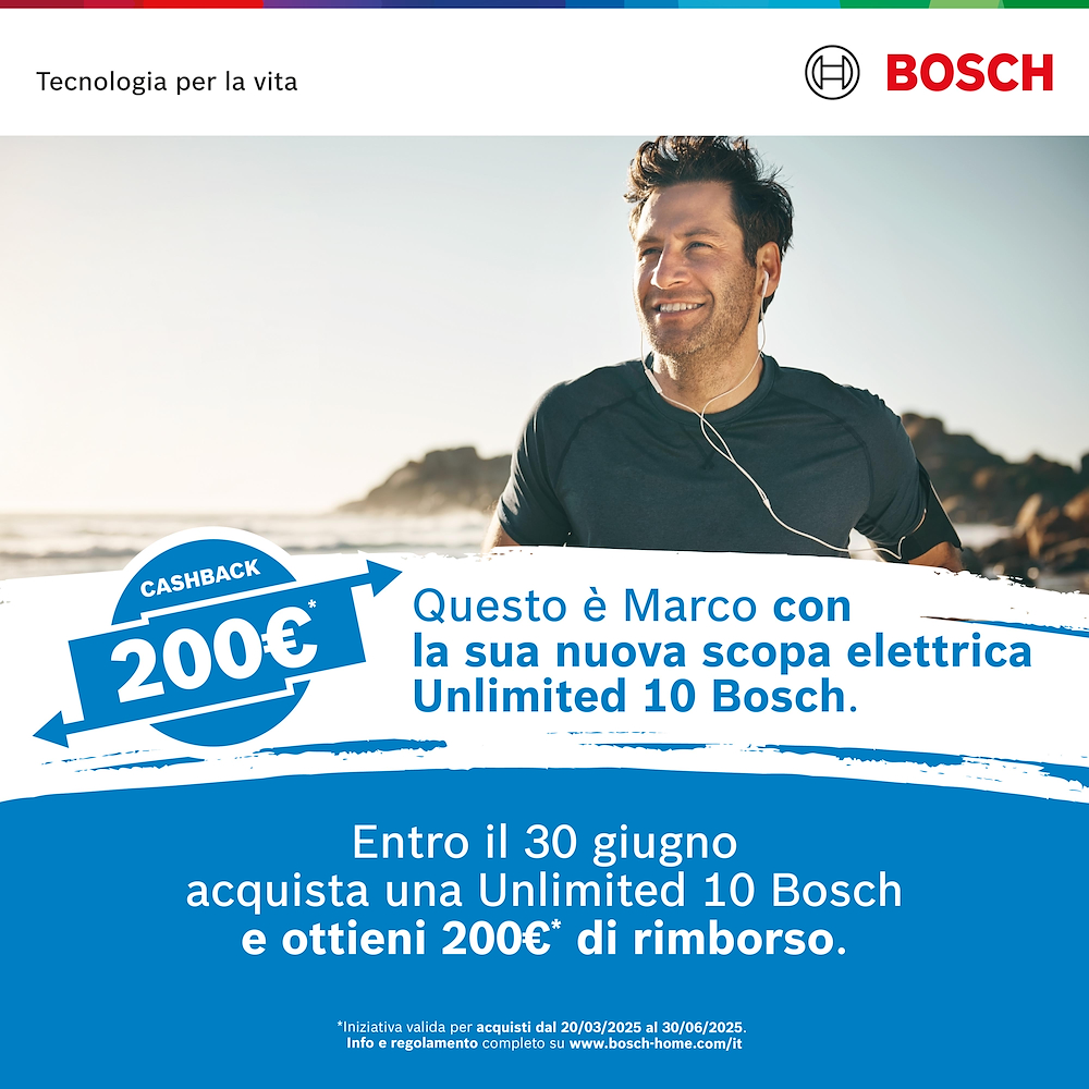 BOSCH BCS1041WAC - Aspirapolvere senza sacco Unlimited 10