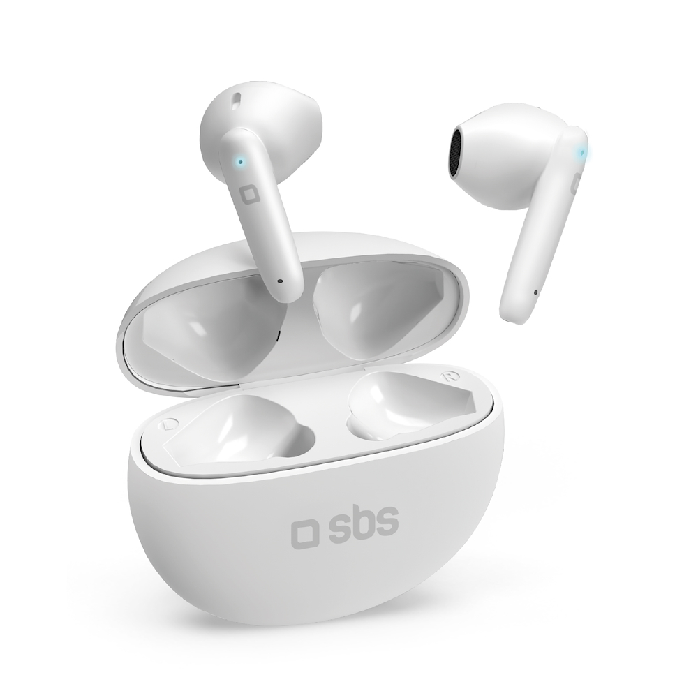 SBS TEEARPURDTWSBTW - Auricolari TWS Pure Drops Bianchi