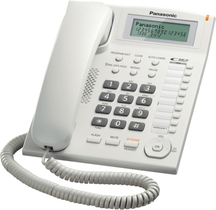 PANASONIC KXTS880EXW - Panasonic KX-TS880 Schnurgebundenes Telefon Weiß