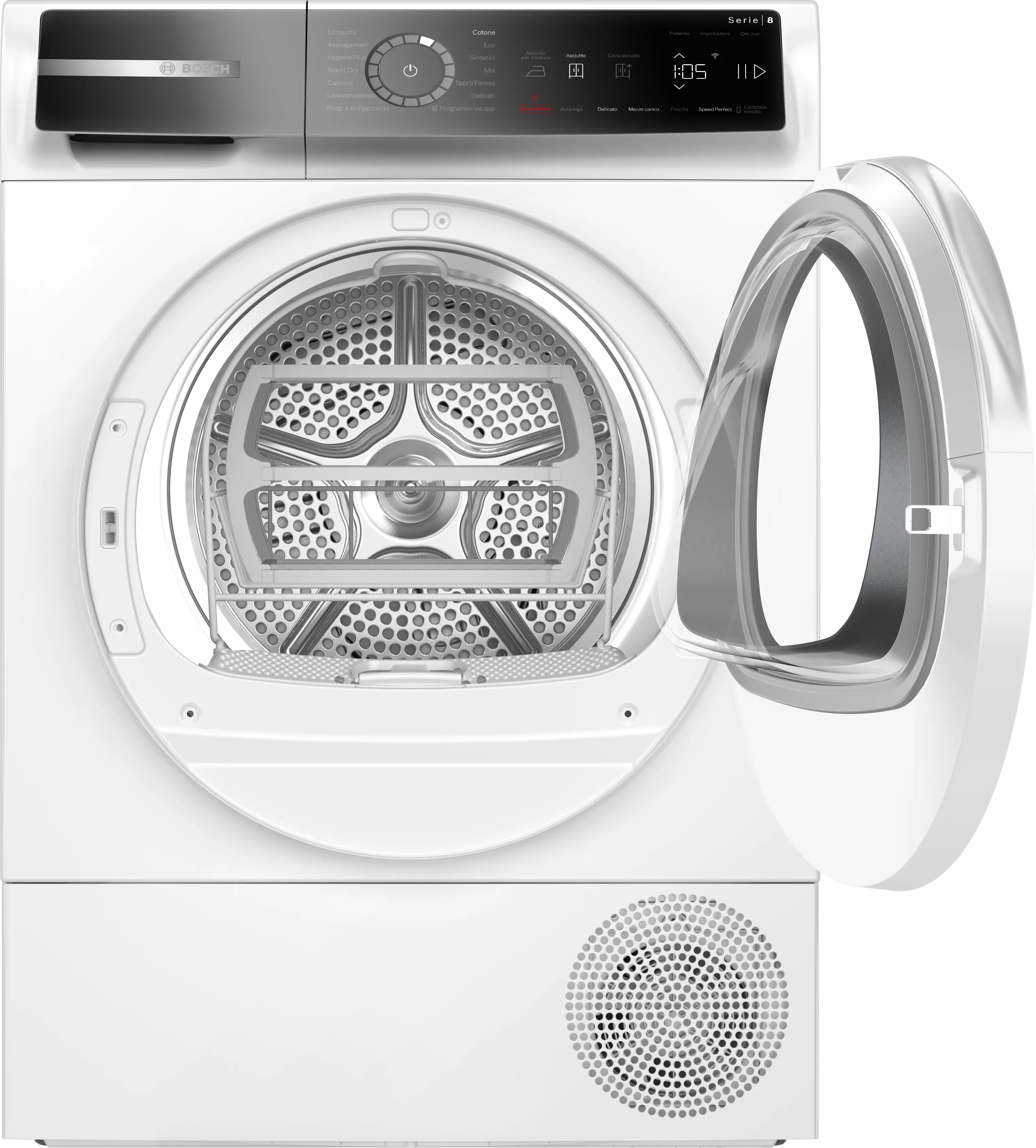 BOSCH WQB246D0II - Asciugatrice con pompa di calore e WiFi