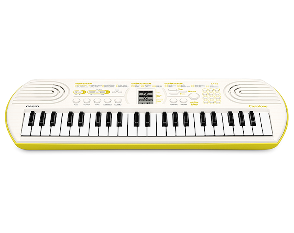 CASIO SA80 - Tastiera musicale 44 tasti gialla CASIO SA80 - Tastiera musicale 44 tasti gialla