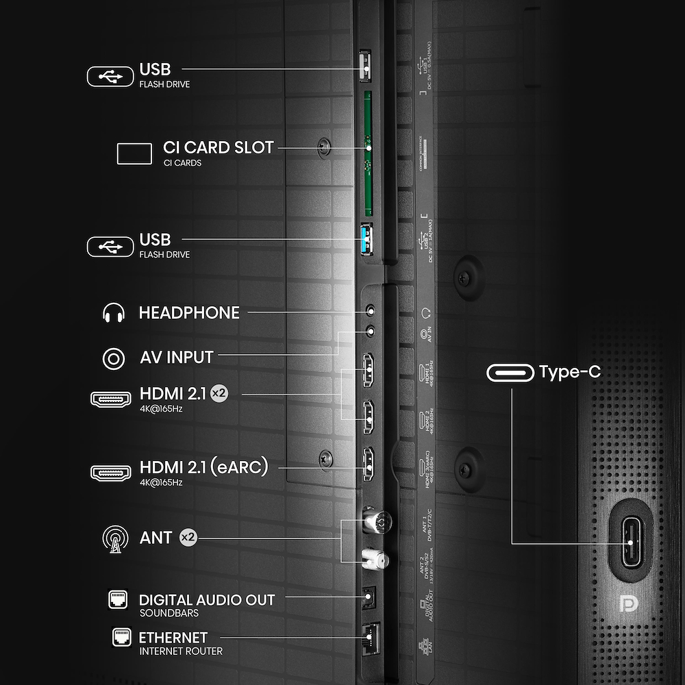 HISENSE 85U8Q - Smart TV Mini-LED 85" 4K