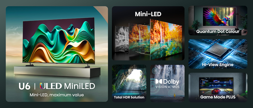 HISENSE 50U69NQ - Mini-LED TV 50" 4K Ultra HD