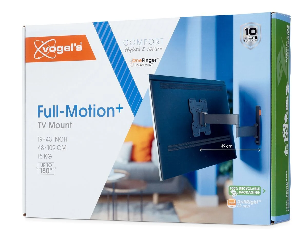 VOGEL'S TVM3243BLACK - Vogel's TVM 3243 – Vollbewegliche TV-Wandhalterung
