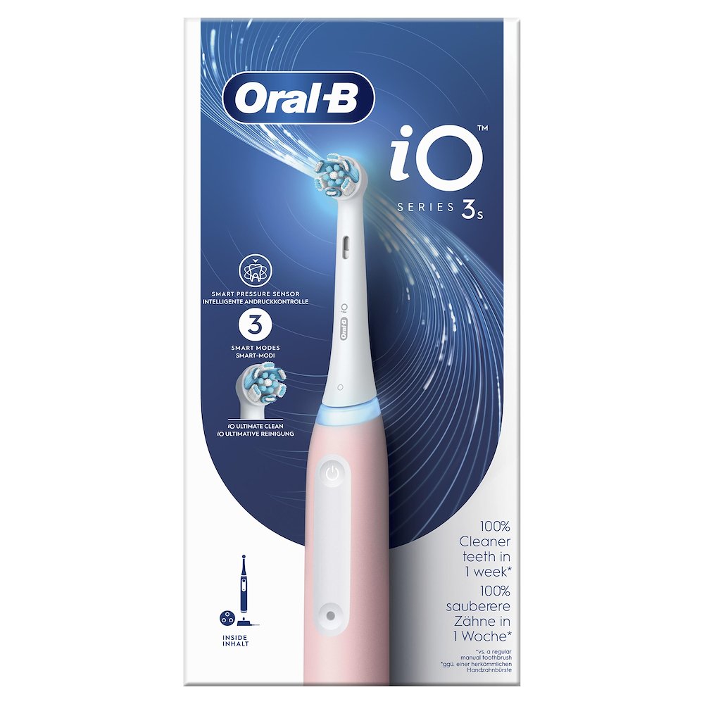 ORAL-B IO3SPINK - Spazzolino elettrico Oral-B iO Series 3 Rosa