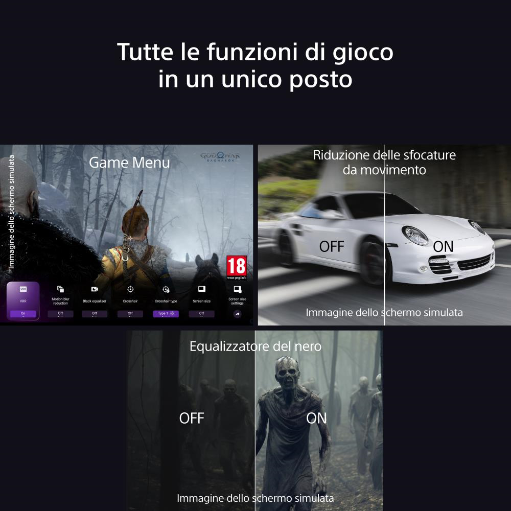 SONY K65S39B - K65S39B 0721297 TV LED 65"UHD 4K DVBT2/S2 SMART GOOGLE TV