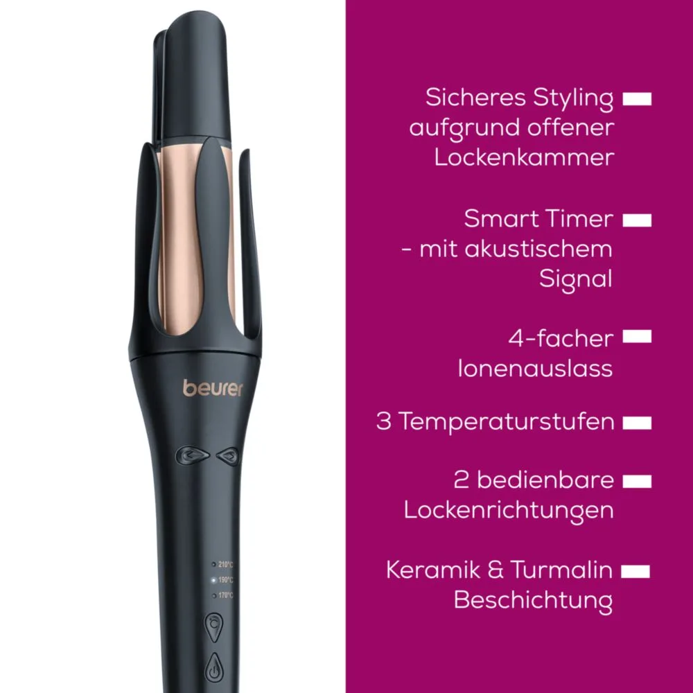 BEURER HT75 - Beurer HT 75 Automatischer Lockenstab BEURER HT75 - Beurer HT 75 Automatischer Lockenstab