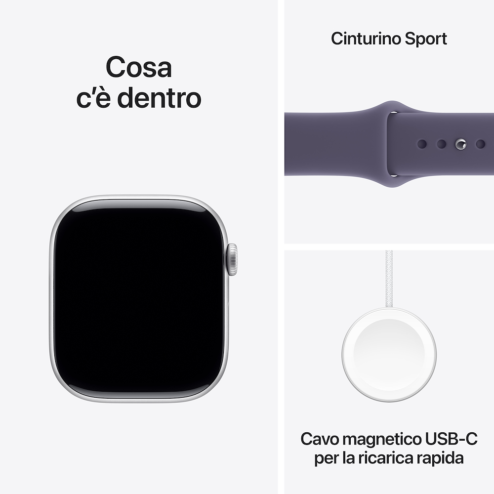 APPLE MEVA4QLA - Watch Series 11 46mm Argento