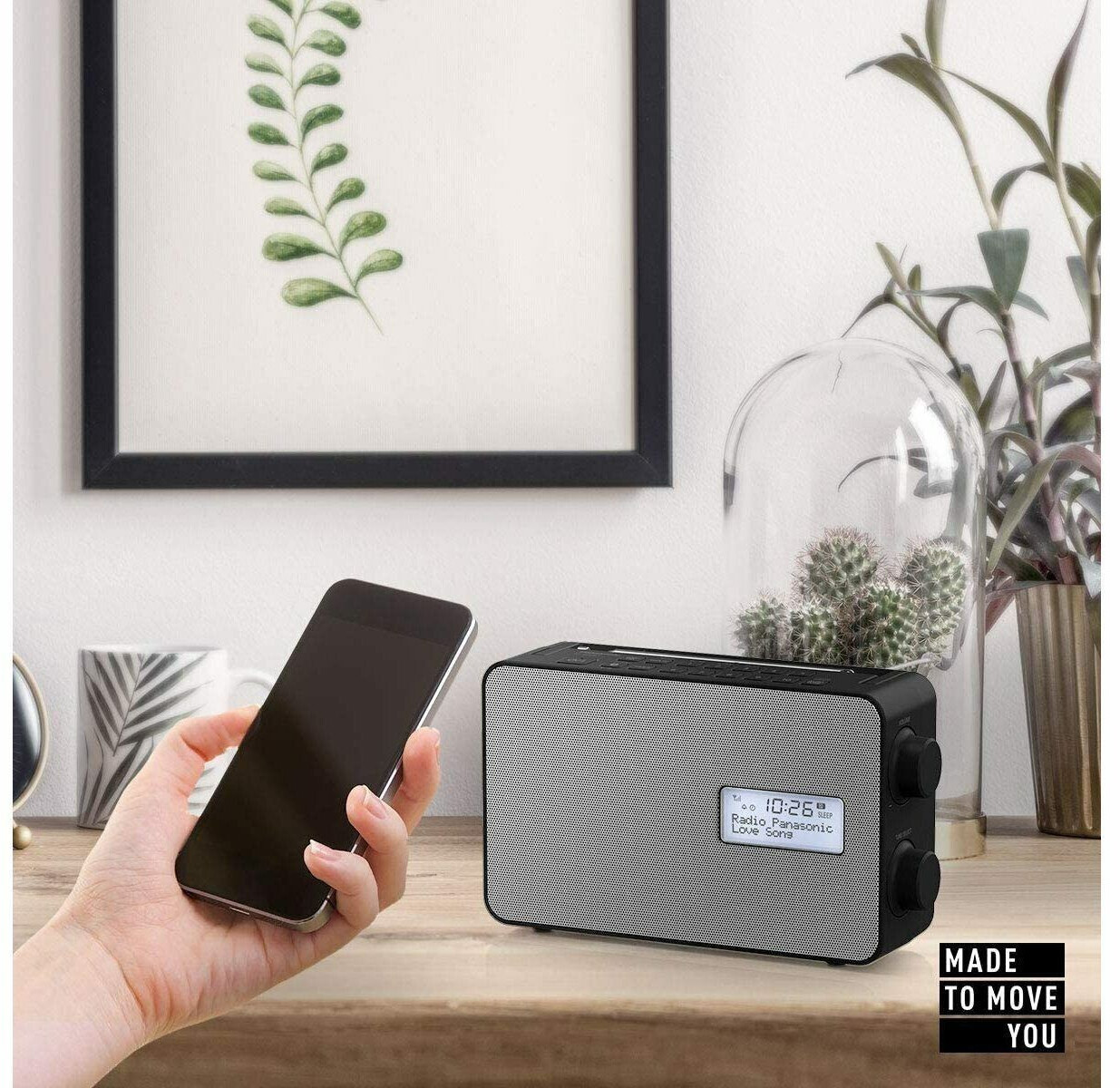 PANASONIC RFD30BTEGK - Panasonic RF-D30BTEG-K DAB+ Radio mit Bluetooth