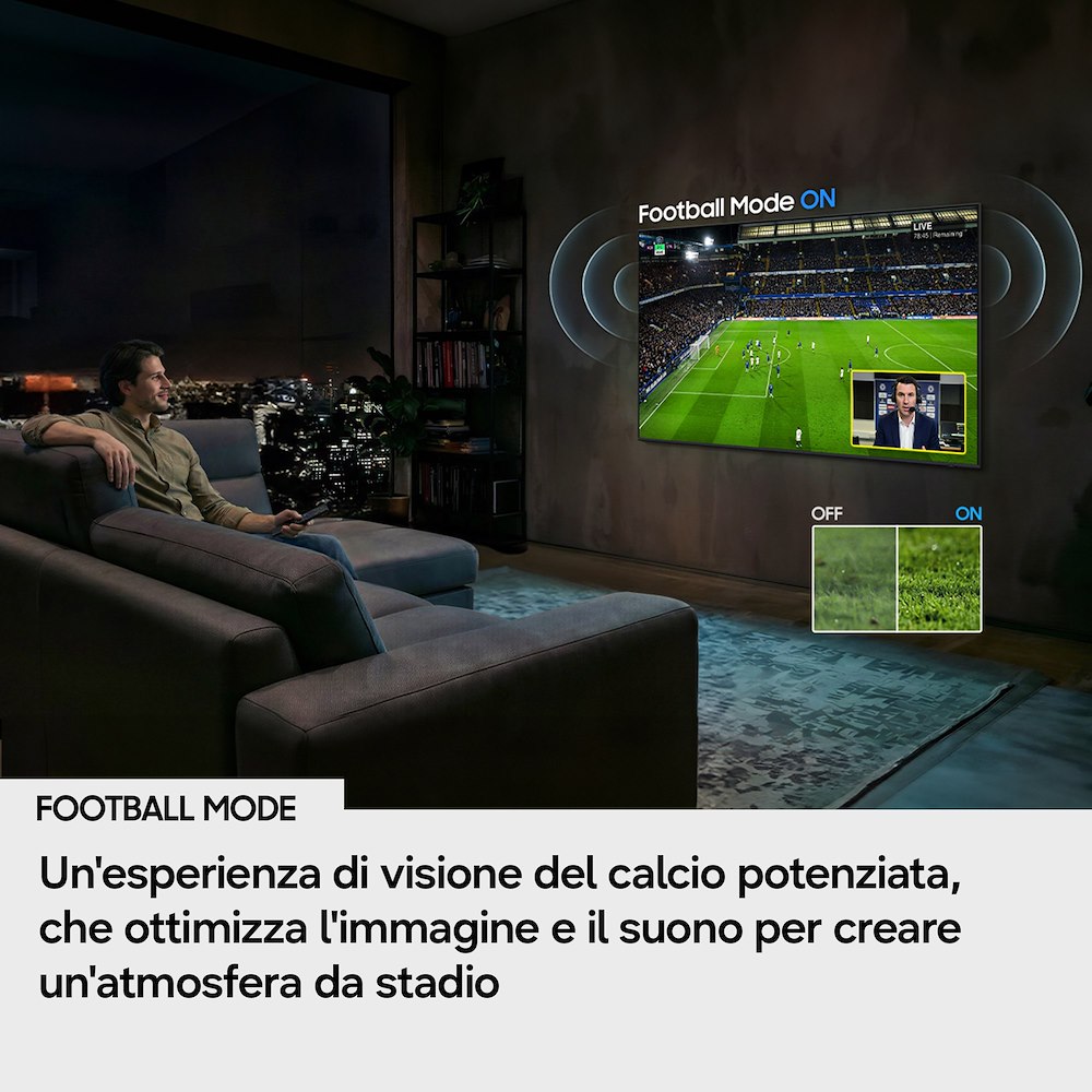 SAMSUNG UE43U7000HUXZT - Smart TV 43" Crystal UHD 4K