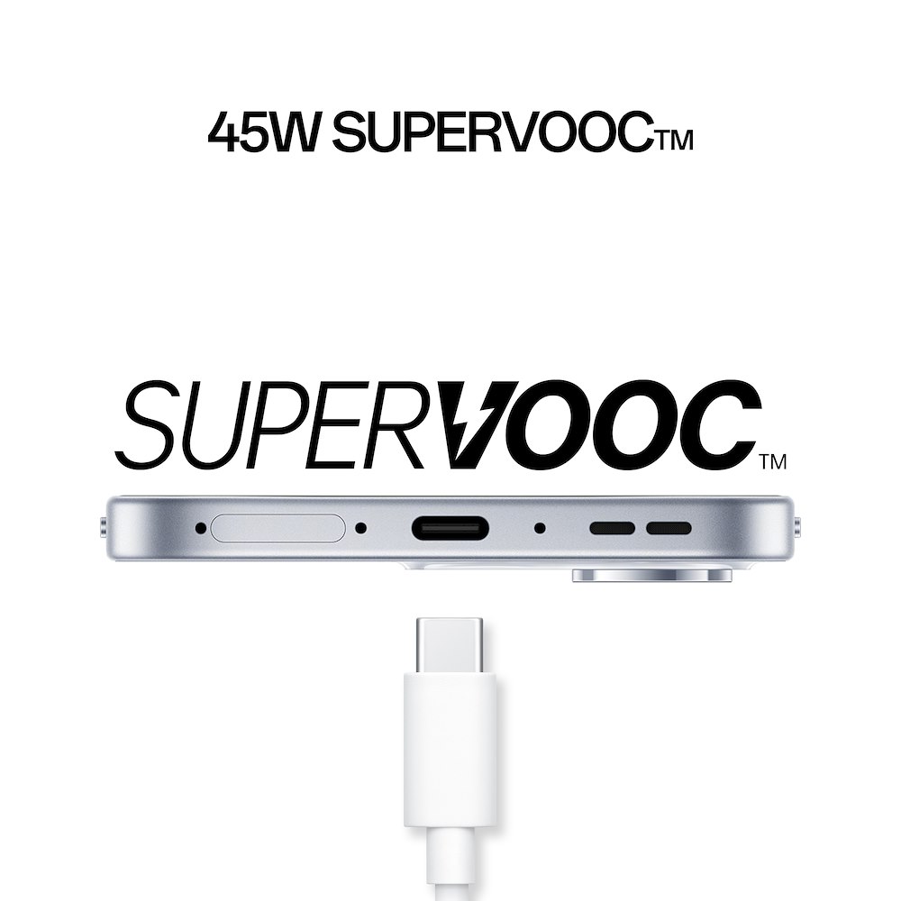 OPPO RENO16F5GPOPWHITE - Smartphone 5G con Tripla Fotocamera