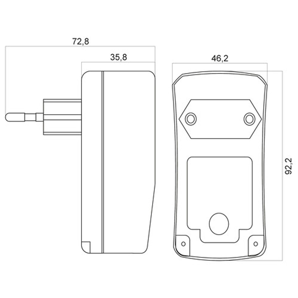 ALPHA ELETTRONICA KD15001 - 1500mA 12VDC Netzteil