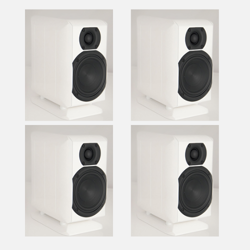 CHARIO KITPICCOLOK - Chario KITPICCOLOK Set di altoparlanti home theater 5.1 Bianco