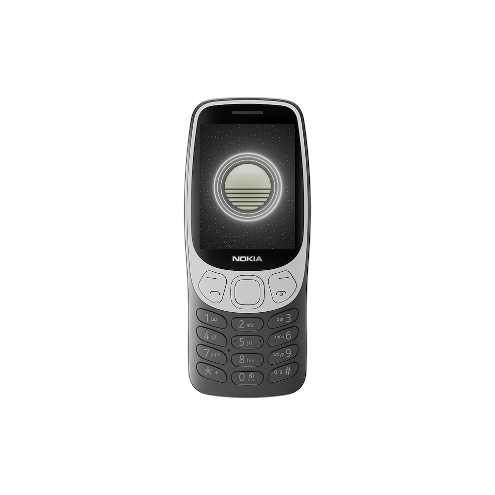 NOKIA 32104G2024BLACK - 32104G2024BLACK 0691941 CELL. 2.4" DUALSIM 64MB 128MB BT 2MP BLACK