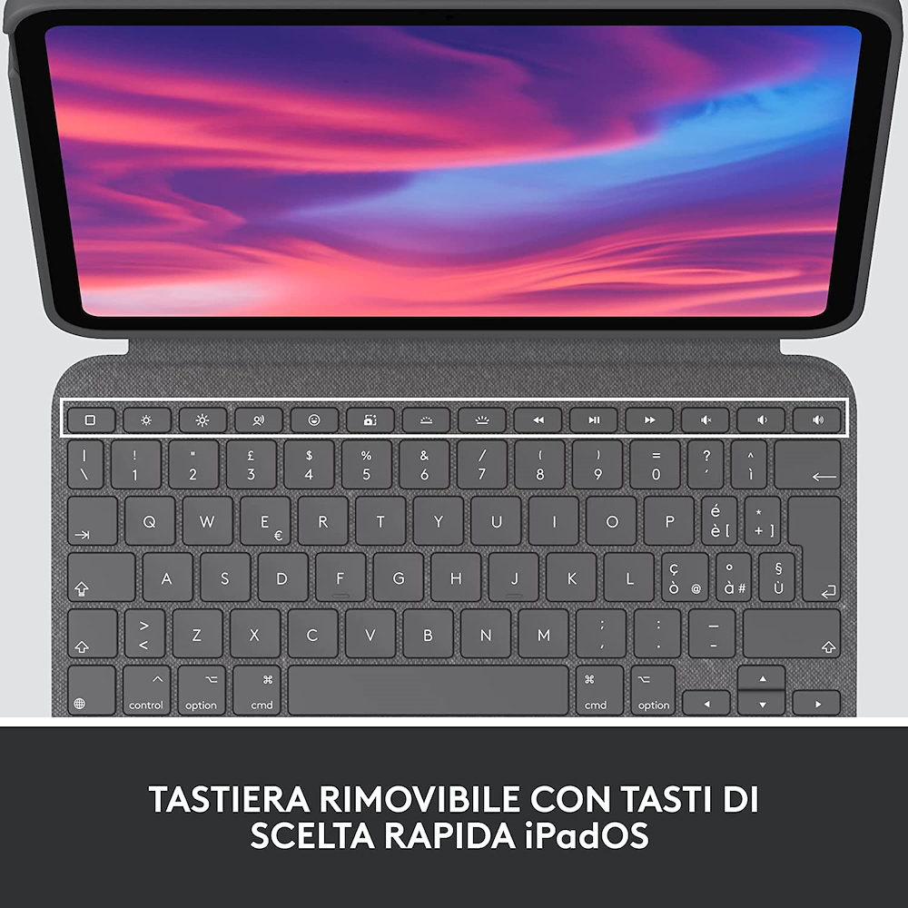 LOGITECH 920-011438 - Custodia iPad 10.9'' con Tastiera