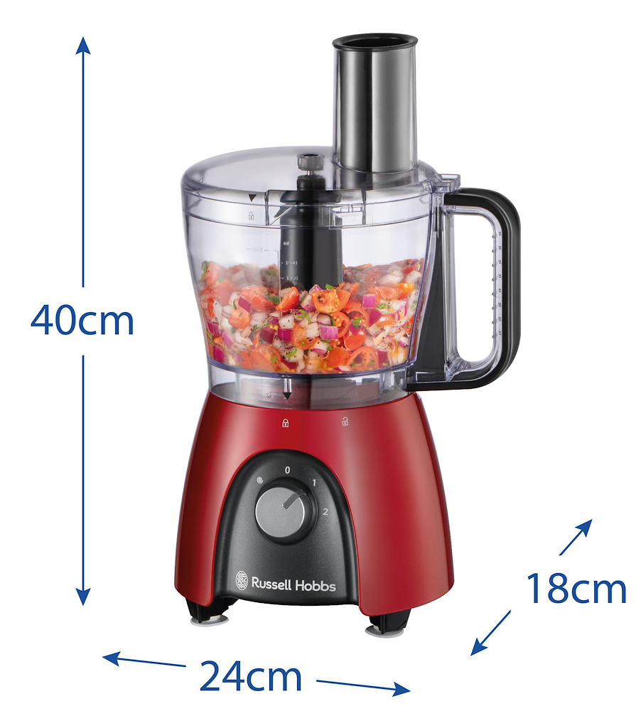 RUSSELL HOBBS 2711056 - Desire Red Küchenmaschine 900W