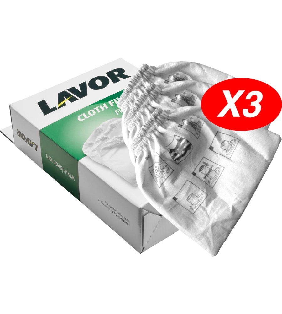 LAVOR 52120091 - Asche-Saugerfilter Set