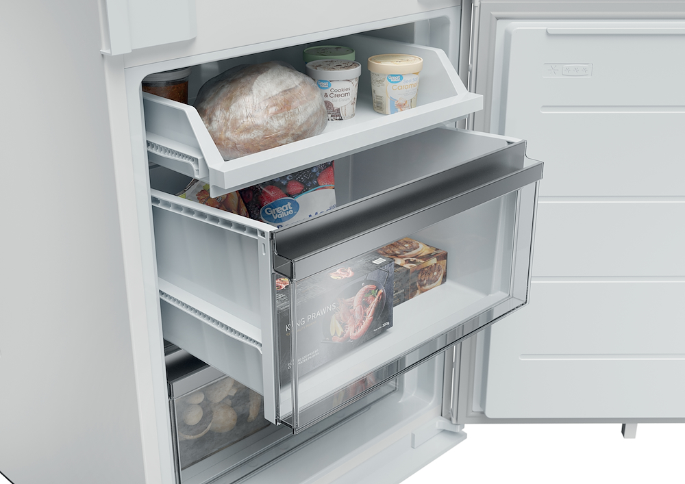 HAIER HQE1855BCMW - Frigorifero Combinato Bianco