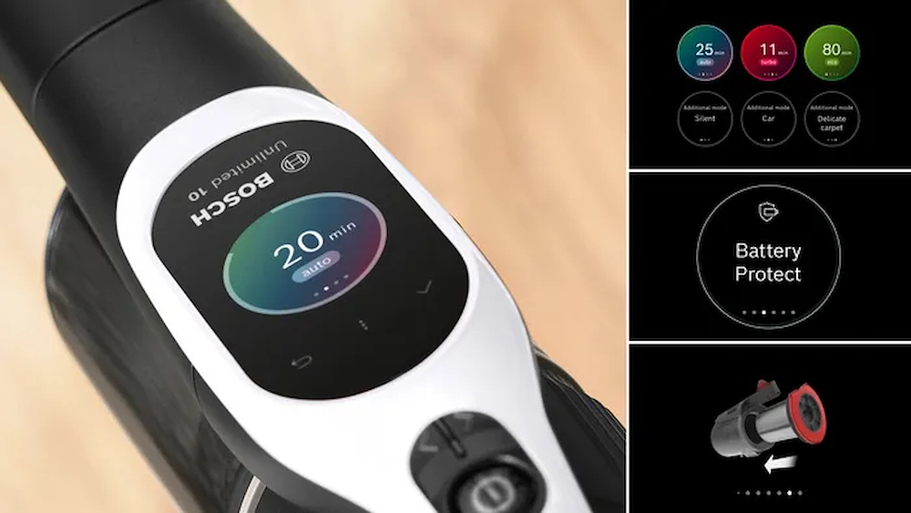 BOSCH BCS1041WAC - Aspirapolvere senza sacco Unlimited 10