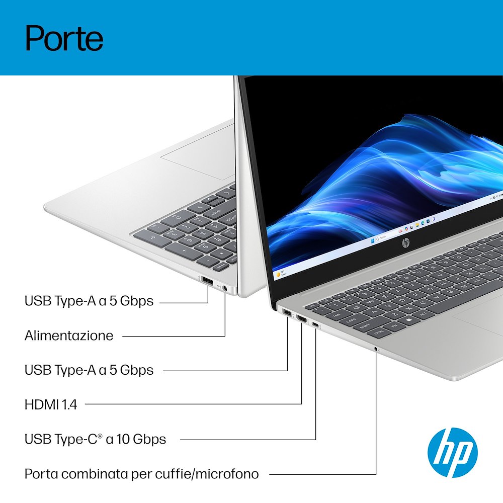 HP D8SR9EA - Laptop 15.6" FHD i7 16GB SSD