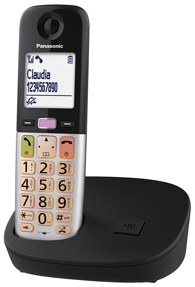 PANASONIC KXTGU410EXB - Vereinfachtes digitales Schnurlostelefon