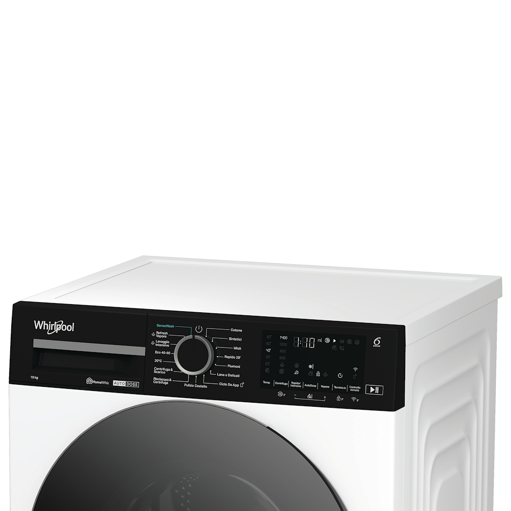 WHIRLPOOL WPM07WADSIT - Waschmaschine WPM 10kg mit WiFi-Funktion WHIRLPOOL WPM07WADSIT - Waschmaschine WPM 10kg mit WiFi-Funktion