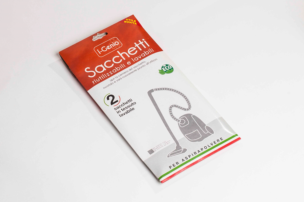 I-GENIO 925 - Sacchetto riutilizzabile per aspirapolvere i-genio