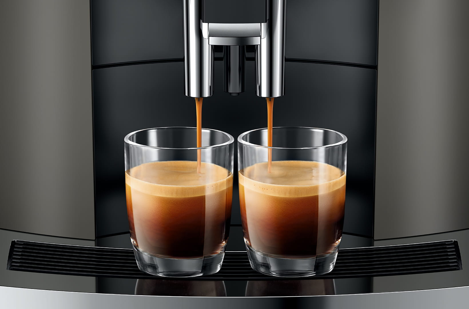 JURA W4DARKINOX - Macchina caffè automatica Dark Inox