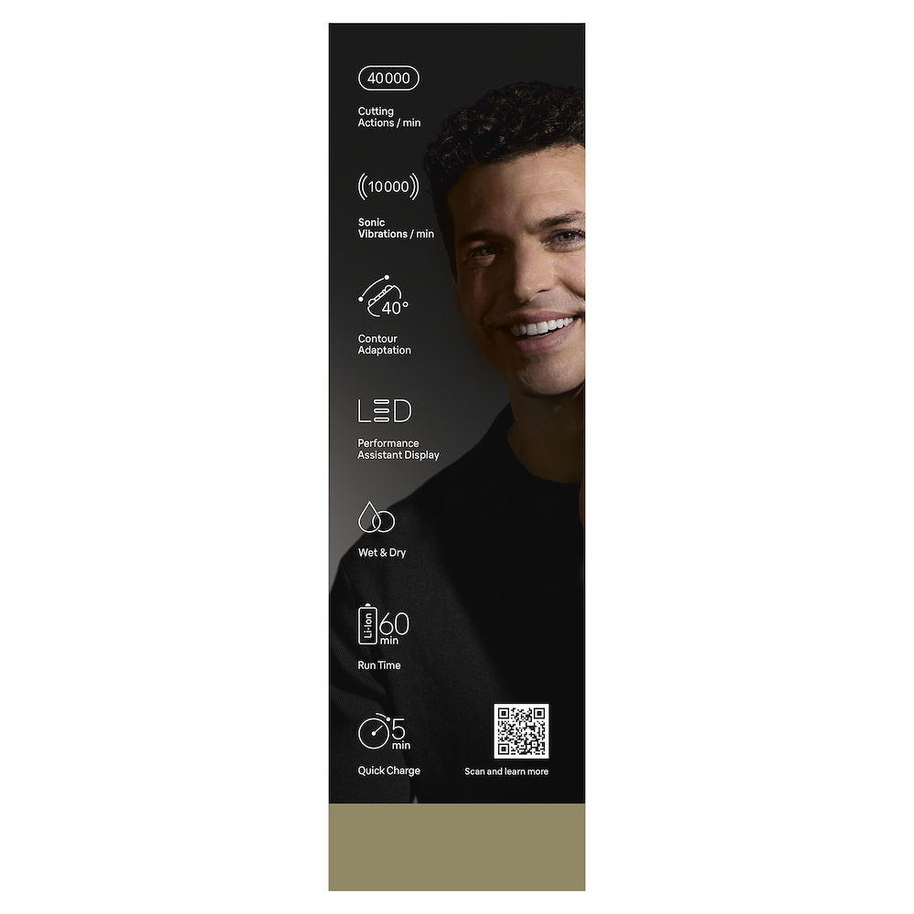 BRAUN 9600S - Elektrorasierer Schwarz