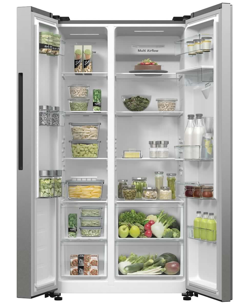 HISENSE RS711N4WCE - Hisense Side-by-Side Kühlschrank 547L