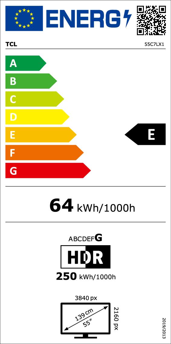 TCL 55C7L - TV SQLED Mini LED 55" 4K