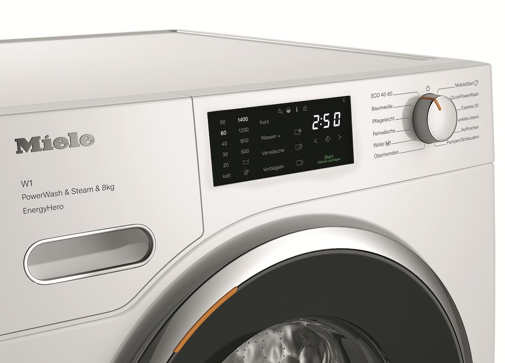 MIELE 12717680 - Waschmaschine 8kg PWash und Steam