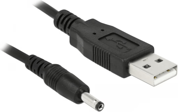 DELOCK 83793 - USB-A auf DC-Stecker 3,0×1,1 mm, 27 cm DELOCK 83793 - USB-A auf DC-Stecker 3,0×1,1 mm, 27 cm