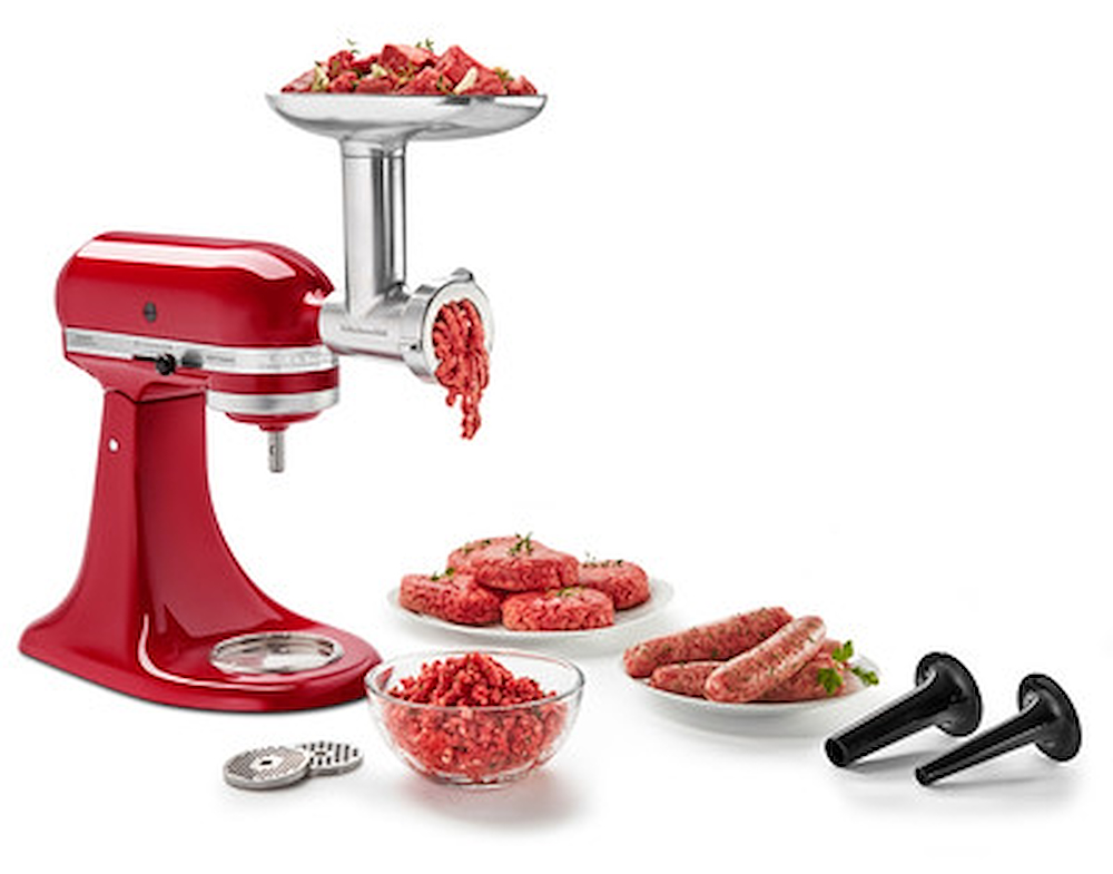KITCHENAID 5KSMMGA - Küchenmaschine Fleischwolf für frische Rezepte