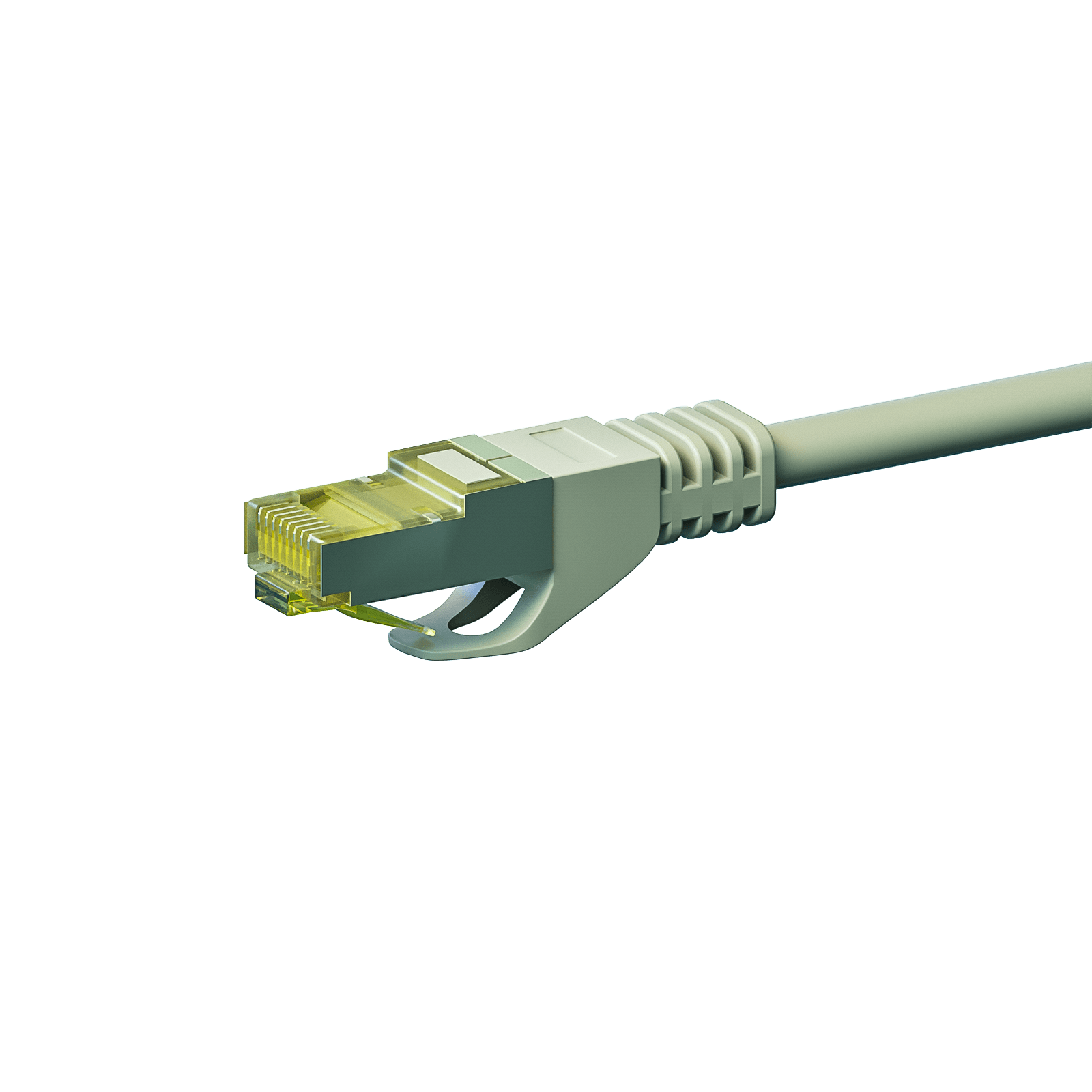 COM Netzwerkkabel CAT7 Patchkabel – RJ45, S/FTP PiMF, 20 Meter, Grau