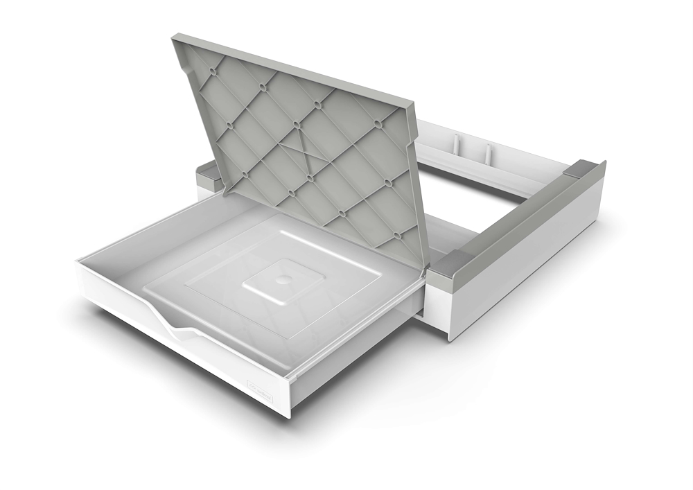 MELICONI 656123 - Überbau-Kit für Waschmaschine und Trockner