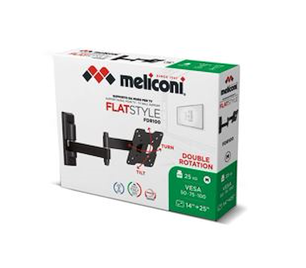 MELICONI 580460 - Supporto TV Flatstyle FDR 100
