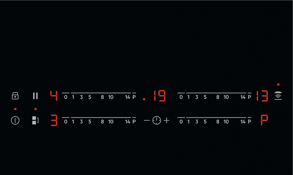 AEG TO84IB00IB - Induktionskochfeld 80 cm mit Bridge