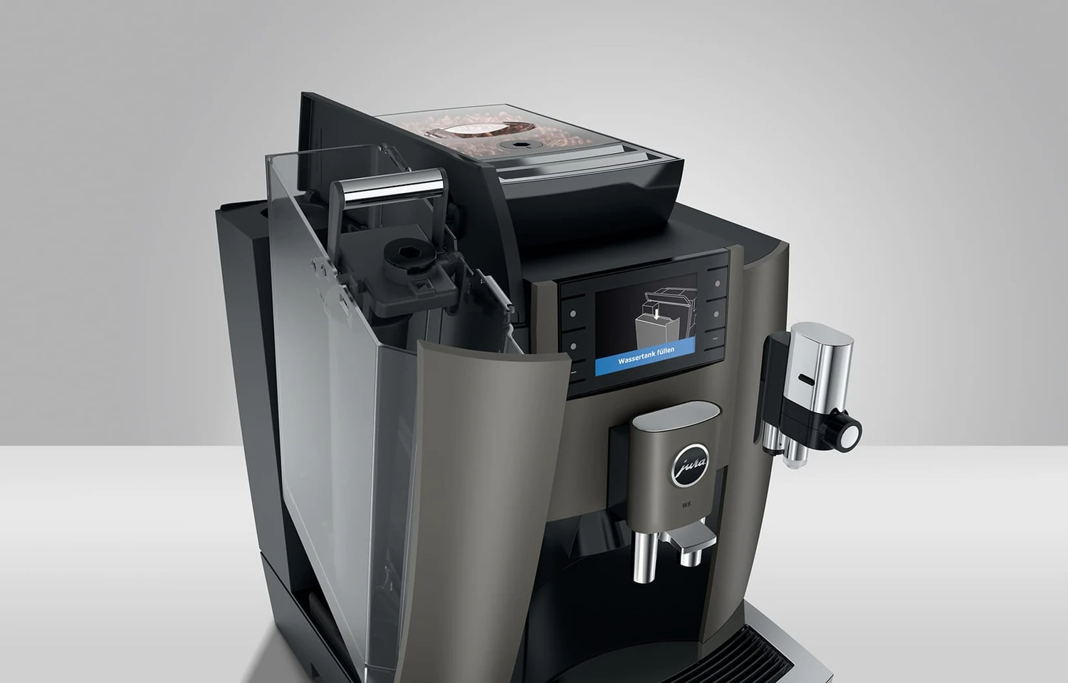 JURA 15550 - W8 Dark Inox macchina da caffè automatica