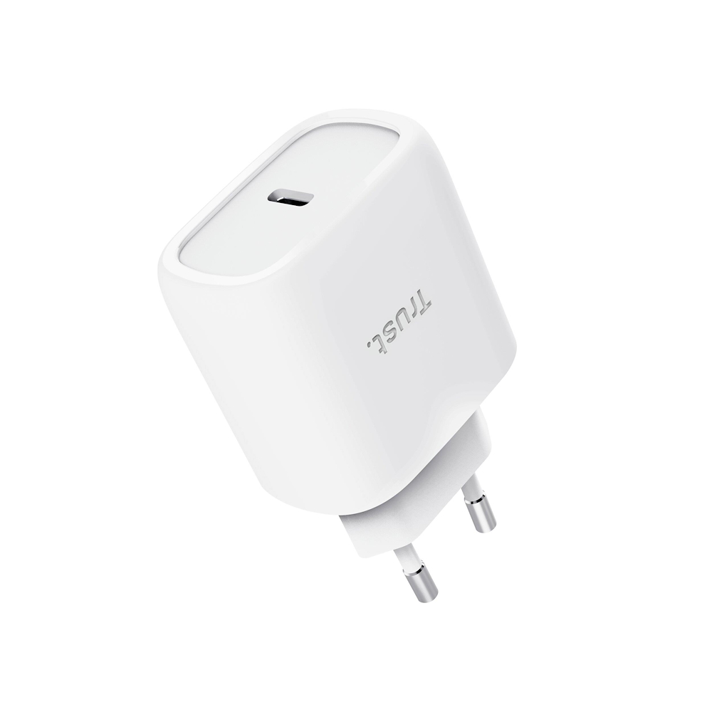 TRUST 25522 - Caricabatteria USB-C 45W Trust Maxo Bianco