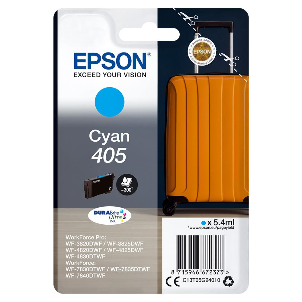 EPSON C13T05G24020 - Epson 405 Tintenpatrone Cyan