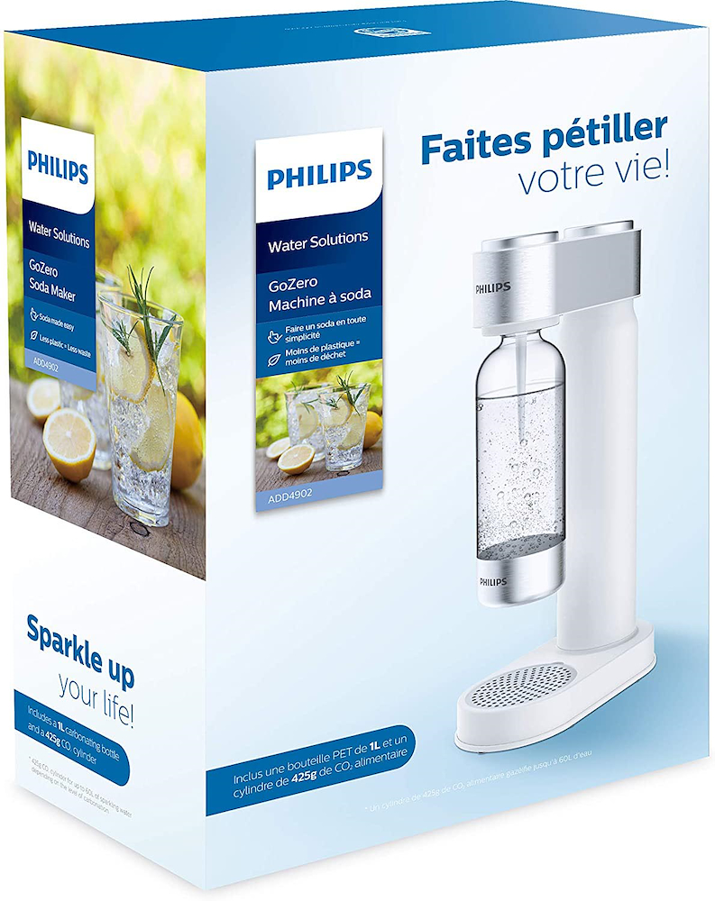 PHILIPS ADD4902WH - Wassersprudler 1lt mit Flasche