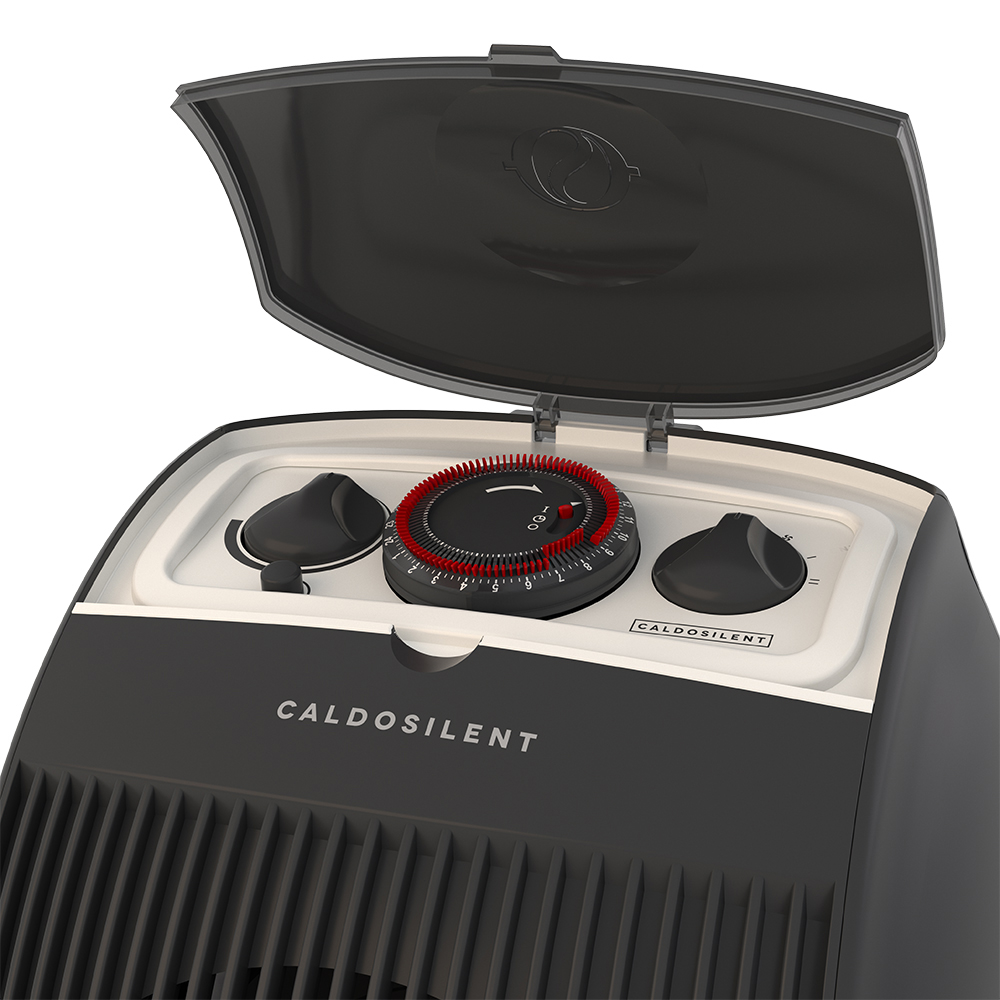 SPLENDID CALDOSILENT - Leiser Bodenheizer 2400W mit Sicherheitsfunktionen