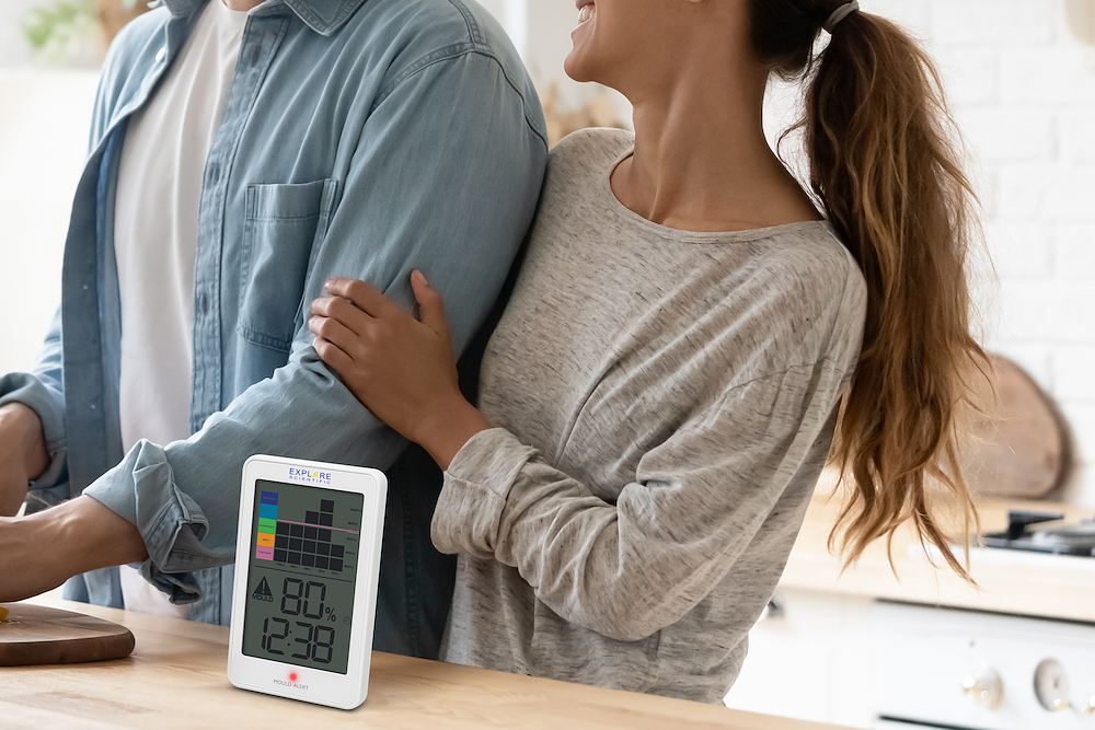 EXPLORE SCIENTIFIC WSH1008 - Thermo-Hygrometer mit Schimmelalarm