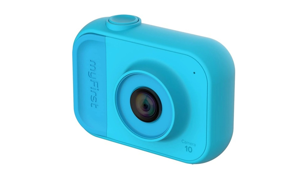 MYFIRST FC2004SABE01 - myFirst Camera 10 – Kinderfreundliche Digitalkamera in Blau