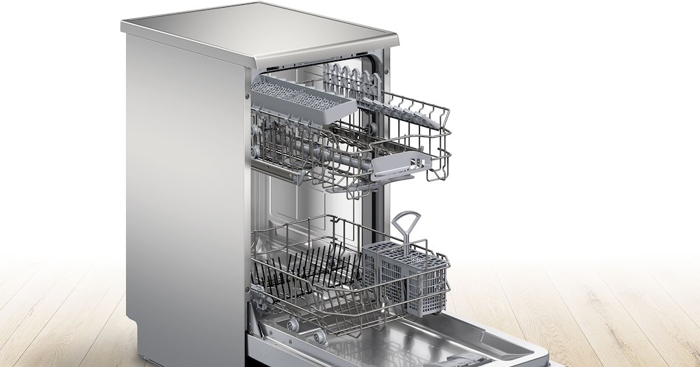 BOSCH SPS2HKI55E - Slim Geschirrspüler 45cm Edelstahl