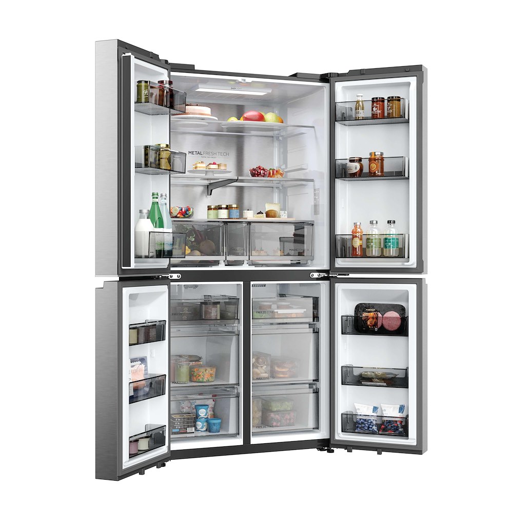 HAIER HCR59F18DNMM - Frigorifero Multiporta NoFrost 706L Inox