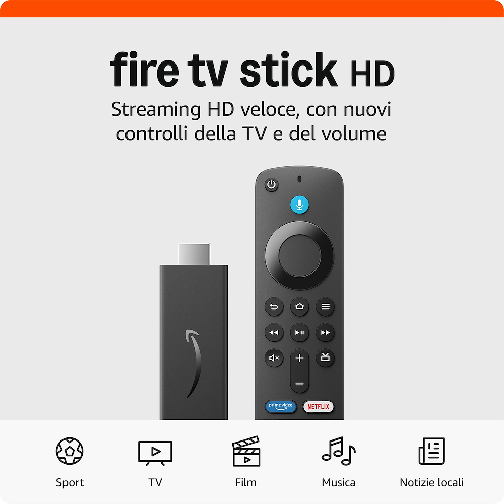 AMAZON B0CQMWQDH4 - Fire TV Stick HD mit Alexa